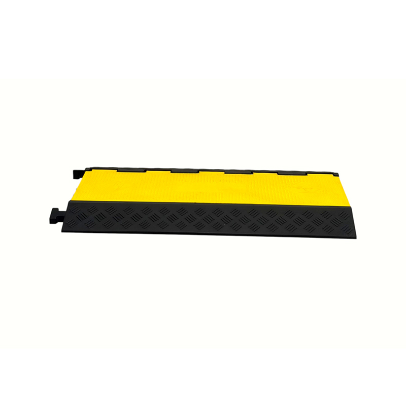 Penutup Flip Pvc Dasar Karet Kapasitas Bantalan Beban Tinggi Pelindung Kabel Tugas Berat 5 Saluran