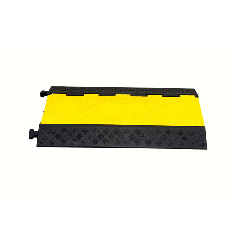 Penutup Flip Pvc Dasar Karet Kapasitas Bantalan Beban Tinggi Pelindung Kabel Tugas Berat 5 Saluran