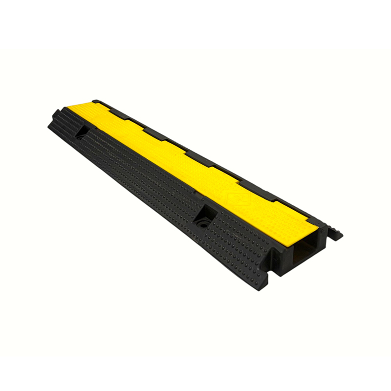 Pelindung Kabel Bertulang Saluran Tunggal Pull-Down Ringan Karet Tahan Aus Elastisitas Tinggi dengan Ramp