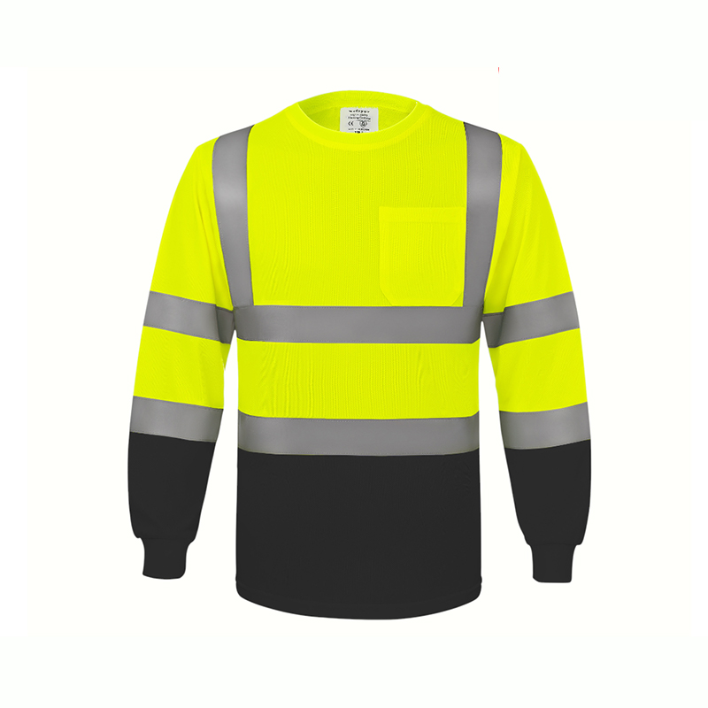 Jaket/celana keselamatan visibilitas tinggi kain Oxford