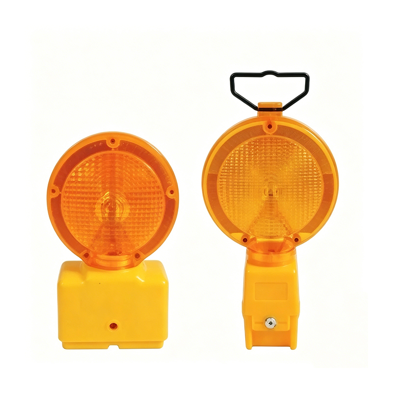 Lampu Peringatan Barikade Lalu Lintas LED Mode Ganda