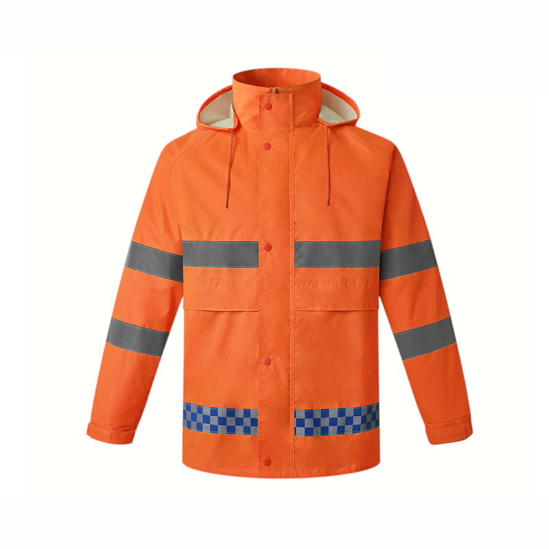 Jaket/celana keselamatan visibilitas tinggi kain Oxford