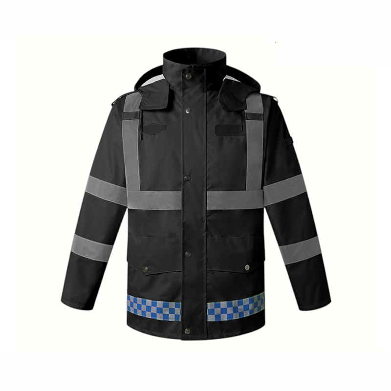 Jaket/celana keselamatan visibilitas tinggi kain Oxford