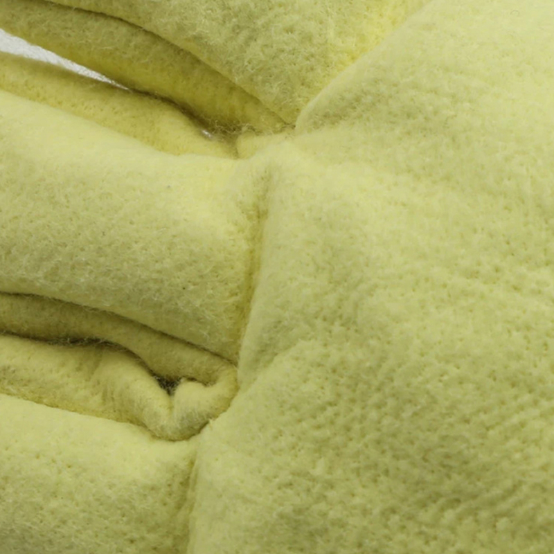 500°C Sarung Tangan Tenun Padat Aramid 1414 Tahan Panas