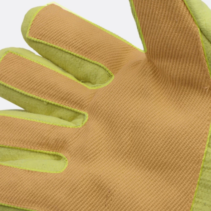 500°C Sarung Tangan Tenun Padat Aramid 1414 Tahan Panas