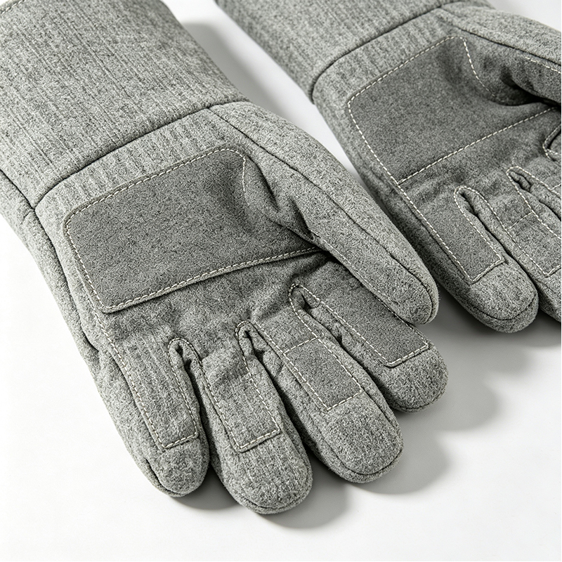 Sarung Tangan Serat Karbon Aramid Tahan Suhu Tinggi 500°C