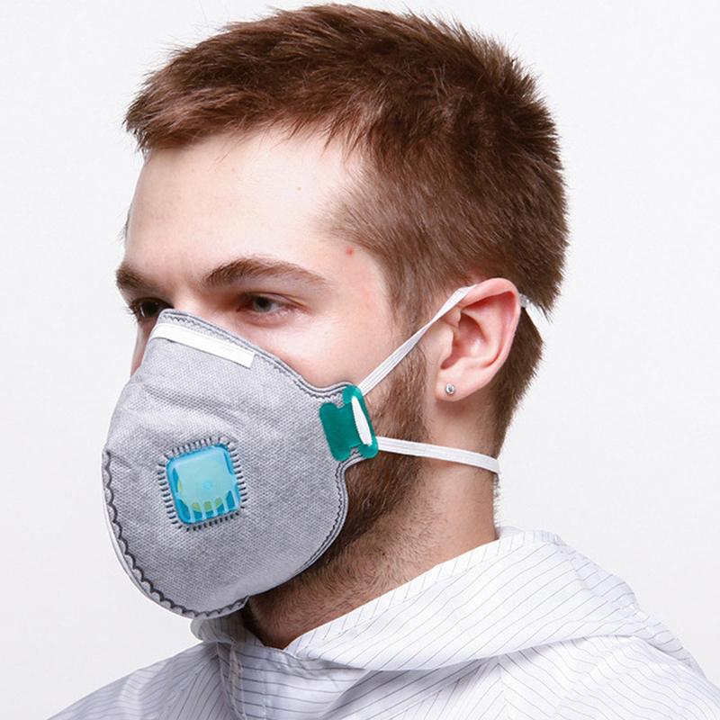 Masker Kain Non-anyaman Debu Karbon Aktif KN95