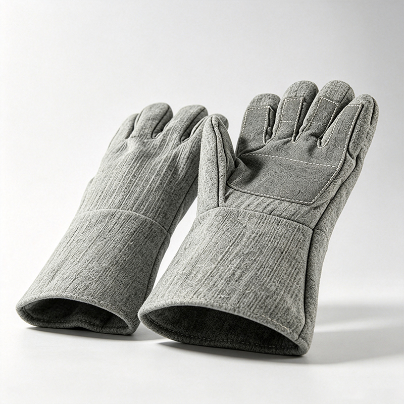Sarung Tangan Serat Karbon Aramid Tahan Suhu Tinggi 500°C