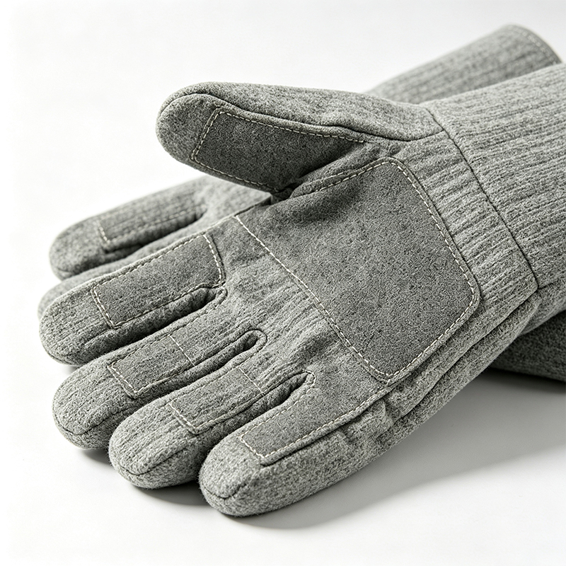 Sarung Tangan Serat Karbon Aramid Tahan Suhu Tinggi 500°C