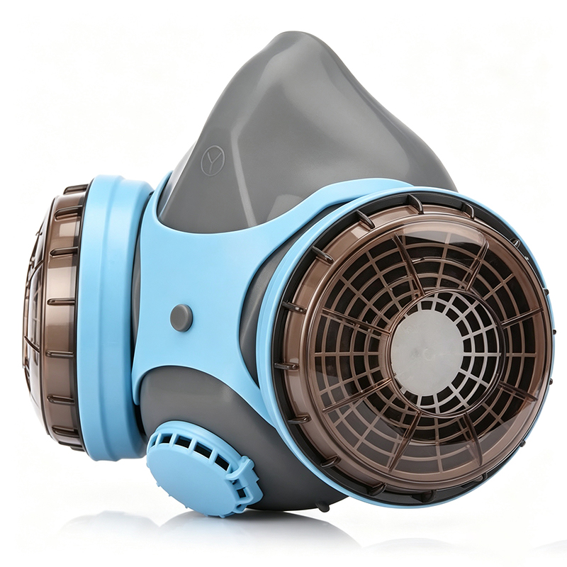 Respirator Silikon Food Grade Pemurni Udara Tanpa Tenaga