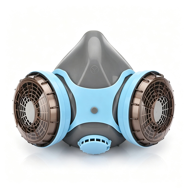 Respirator Silikon Food Grade Pemurni Udara Tanpa Tenaga