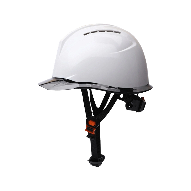 Helm Keselamatan Industri Dua Warna dengan Pinggiran Transparan Helm Keselamatan Industri Dua Warna dengan Pinggiran Transparan
