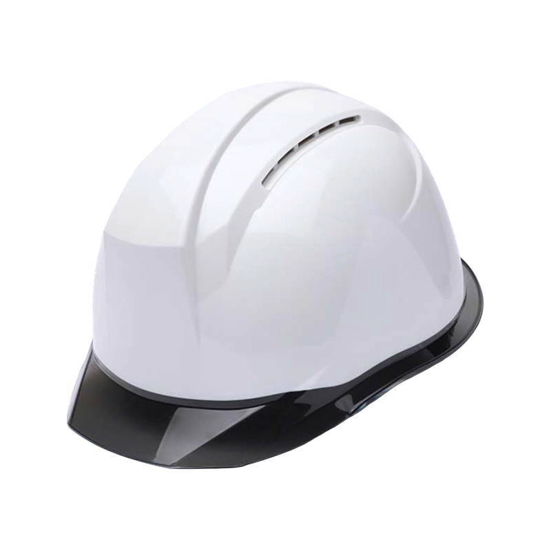 Helm Keselamatan Industri Dua Warna dengan Pinggiran Transparan