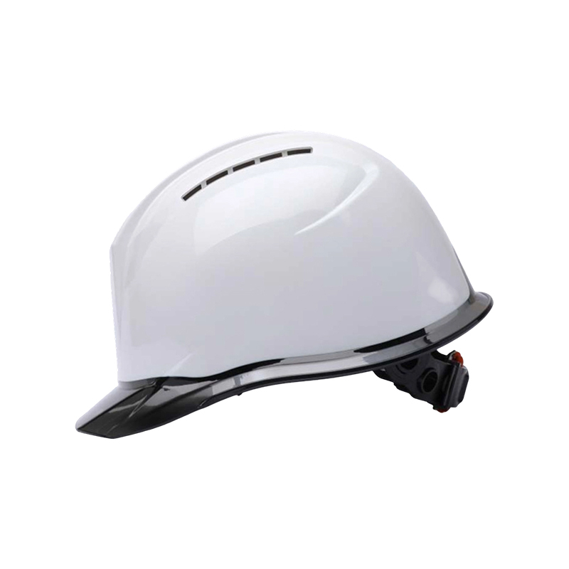 Helm Keselamatan Industri Dua Warna dengan Pinggiran Transparan