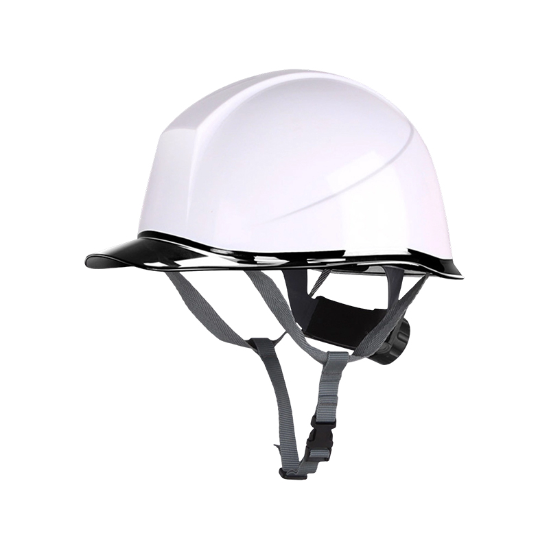 Helm Keselamatan Industri Dua Warna dengan Pinggiran Transparan
