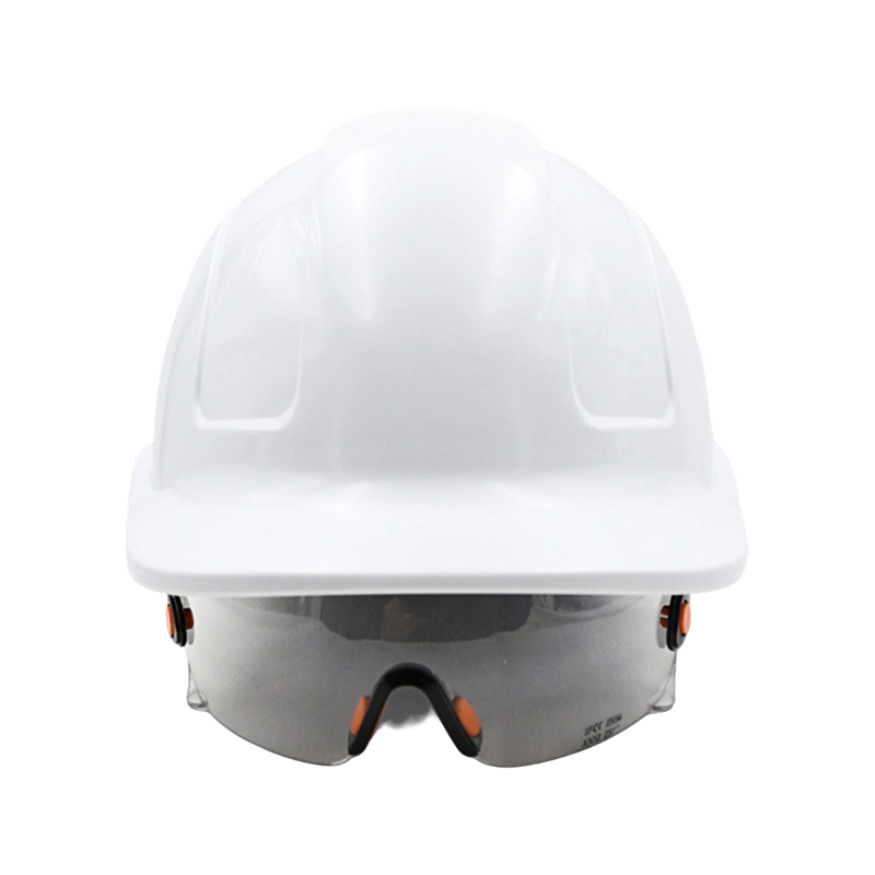 Helm kacamata dengan Visor Terintegrasi yang Dapat Ditarik