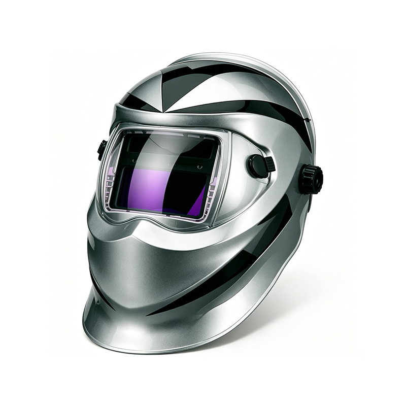 Helm Las Digital Penggelapan Otomatis Tenaga Surya dengan Kontrol Layar Sentuh