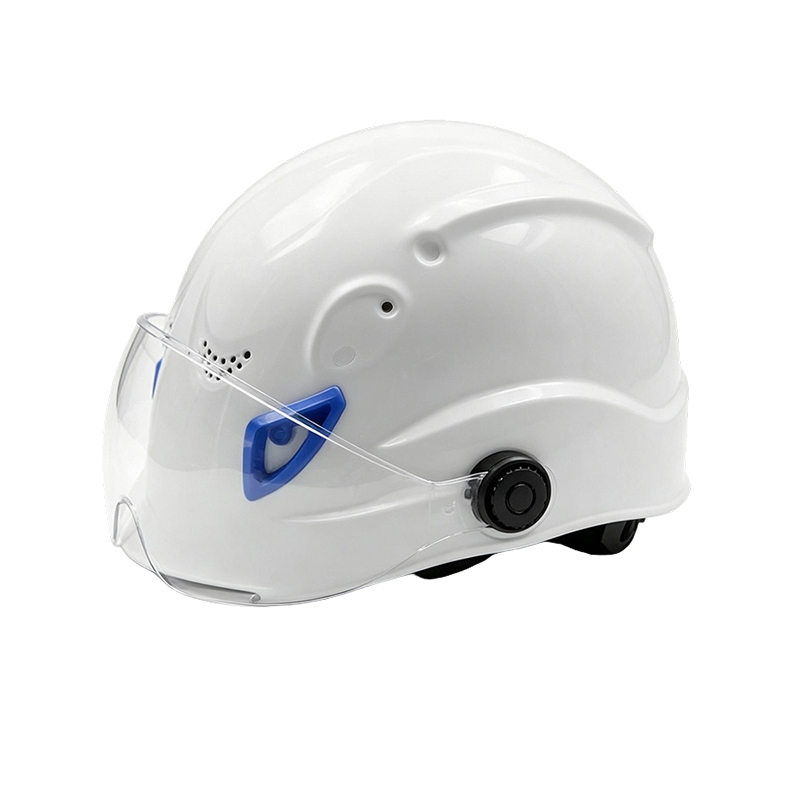 Helm Keselamatan ABS Fungsi Ganda dengan Kacamata PC Terintegrasi