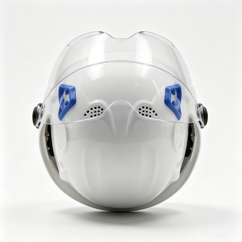 Helm Keselamatan ABS Fungsi Ganda dengan Kacamata PC Terintegrasi