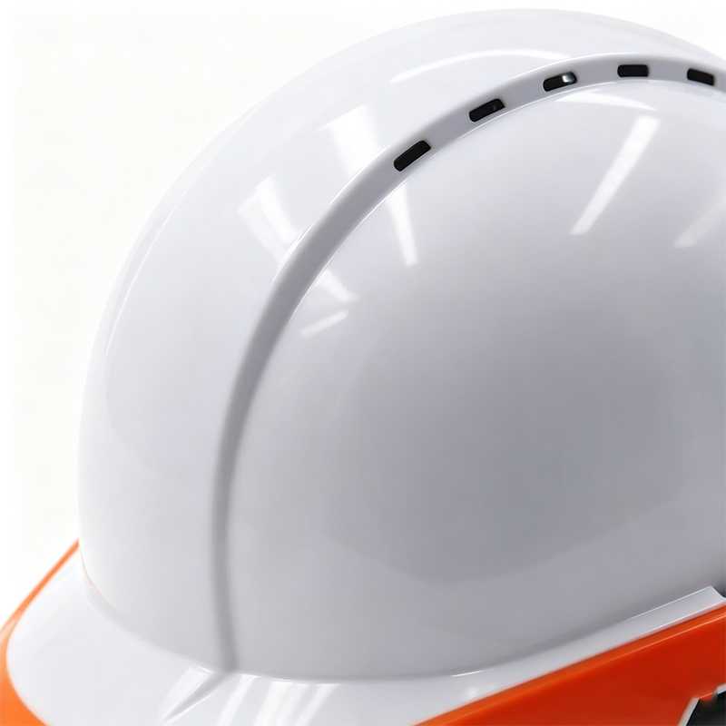 Helm Keselamatan Industri Fluoresen Visibilitas Tinggi