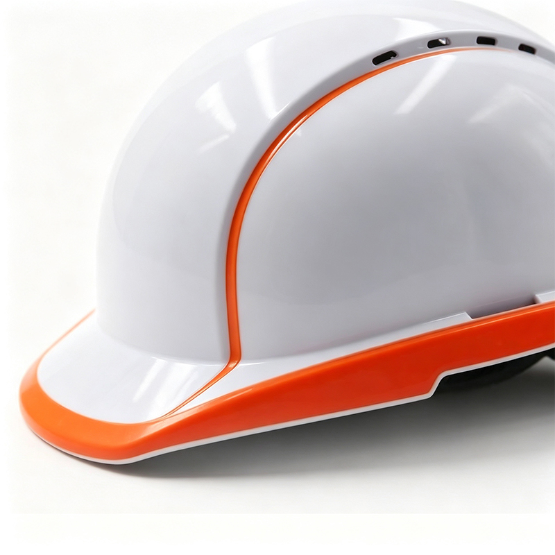 Helm Keselamatan Industri Fluoresen Visibilitas Tinggi