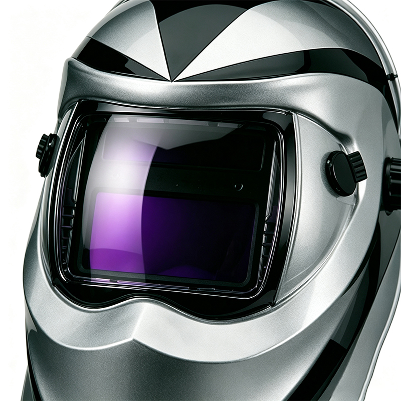 Helm Las Digital Penggelapan Otomatis Tenaga Surya dengan Kontrol Layar Sentuh