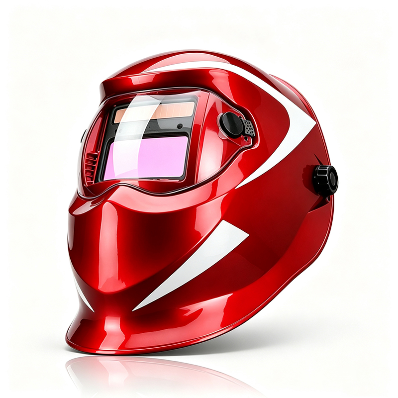 Helm Las Digital Penggelapan Otomatis Tenaga Surya dengan Kontrol Layar Sentuh