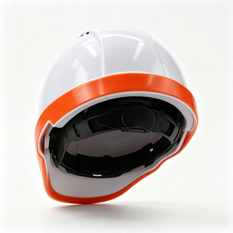 Helm Keselamatan Industri Fluoresen Visibilitas Tinggi