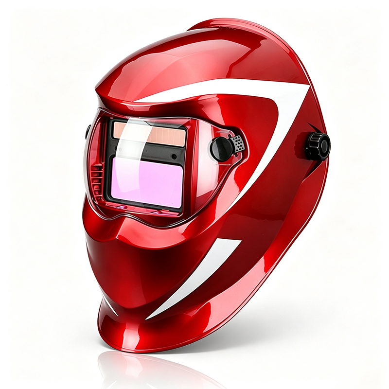 Helm Las Digital Penggelapan Otomatis Tenaga Surya dengan Kontrol Layar Sentuh