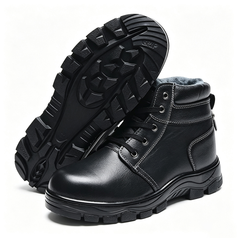 Sepatu Safety Hangat Berlapis Bulu