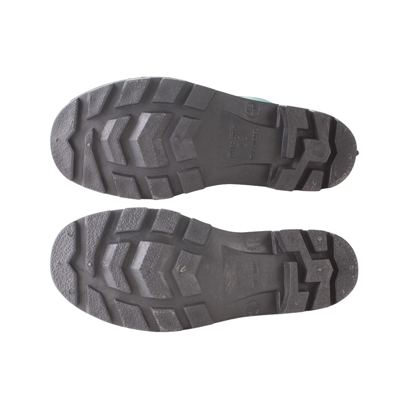 Sepatu Hujan PVC Industri Matte Hijau