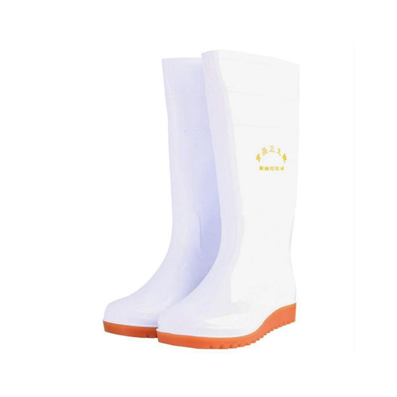 Sepatu Bot Hujan PVC Putih Food Grade