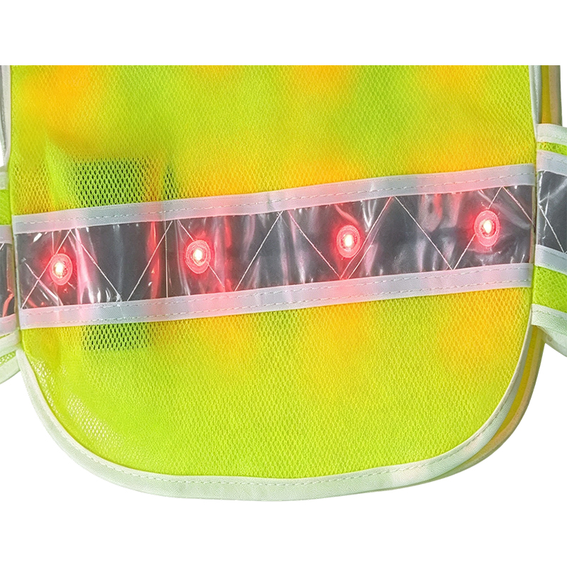 Rompi Keselamatan Reflektif LED Menyala Aktif