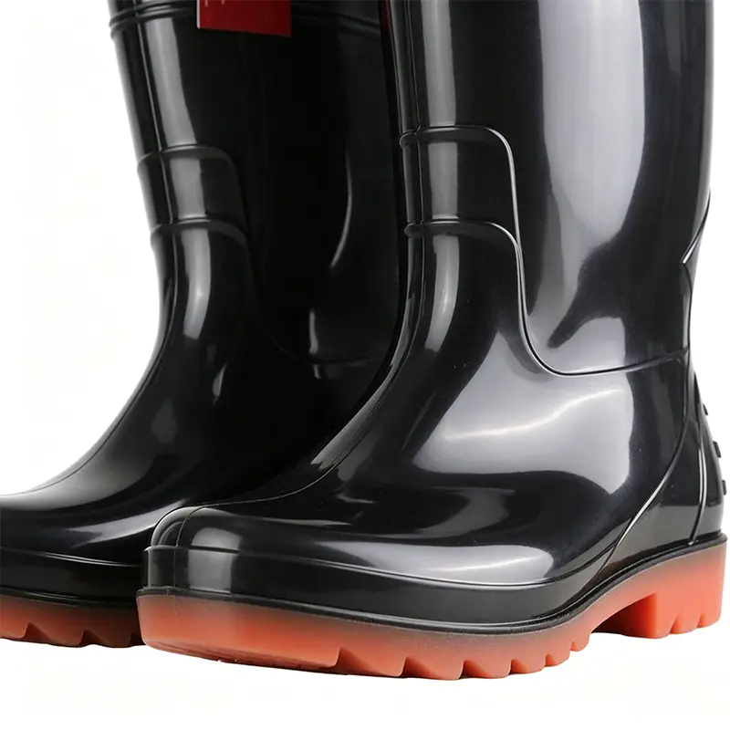 Sepatu Hujan PVC Cetakan Injeksi Tahan Kimia