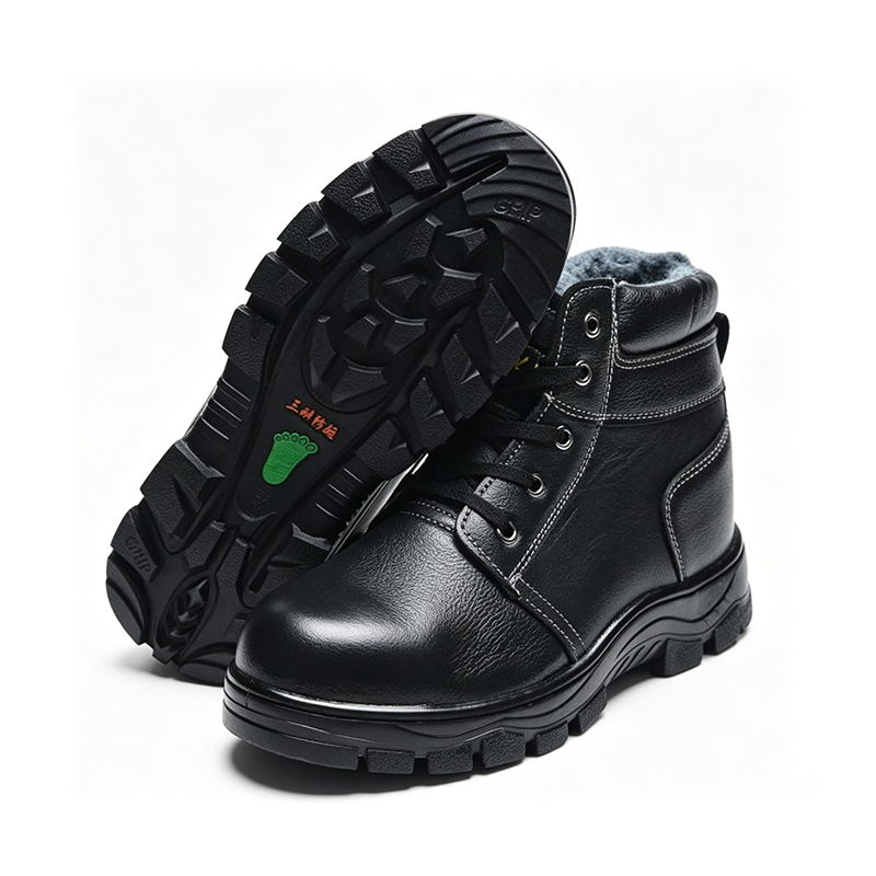 Sepatu Safety Hangat Berlapis Bulu