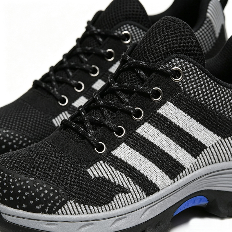 Sepatu Safety Ujung Baja Non-Anyaman yang Bernapas
