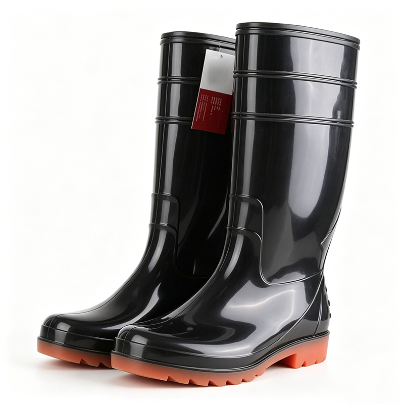 Sepatu Hujan PVC Cetakan Injeksi Tahan Kimia