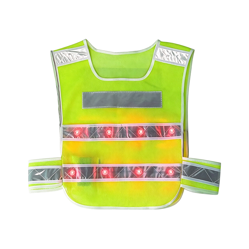 Rompi Keselamatan Reflektif LED Menyala Aktif